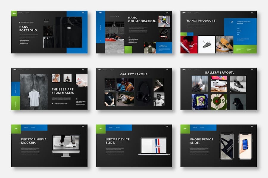 深色创意品牌策划方案Keynote模板 - 顶尖PPT