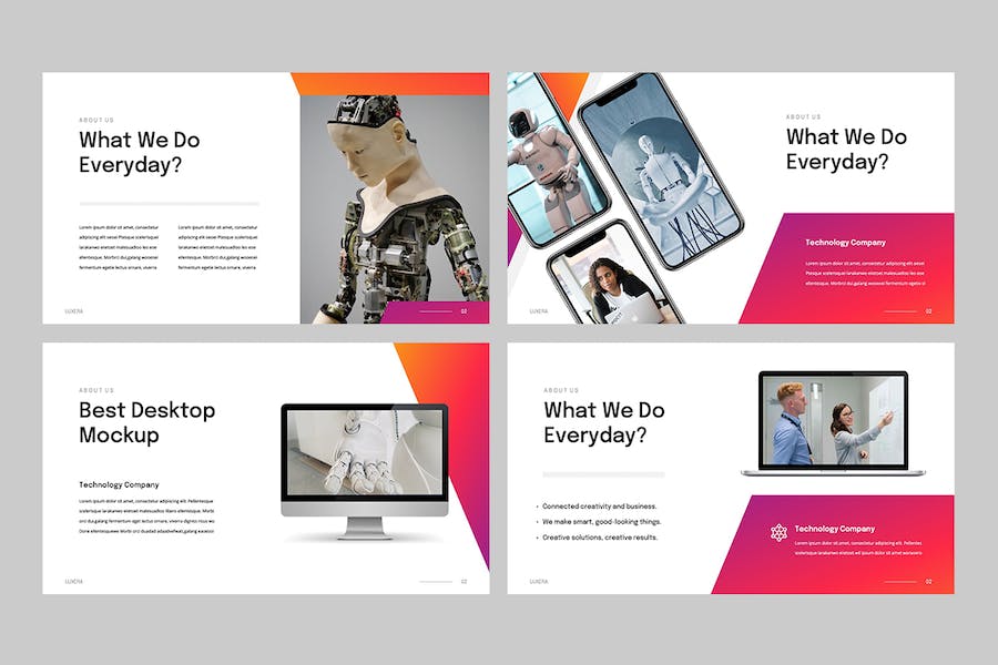 人工智能技术应用讲座Keynote模板 - 顶尖PPT