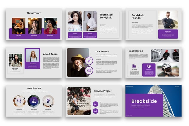 业务合作展示主题keynote模板 - 顶尖PPT