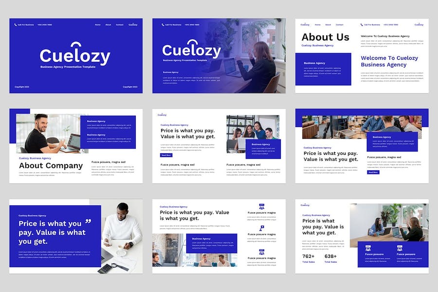 商务机构组织运营讲述Keynote模板 - 顶尖PPT