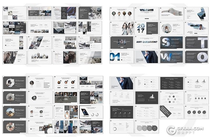 74页企业会议项目合作年终总结通用PPT模板 - 顶尖PPT