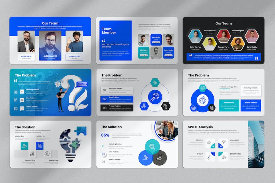 商务融资路演演讲PPT模板 - 顶尖PPT