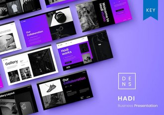 商务工作汇报年度总结方案Keynote模板 - 顶尖PPT