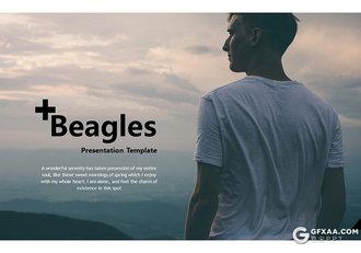 30页国外扁平化极简商务风格PPT模板 - 顶尖PPT