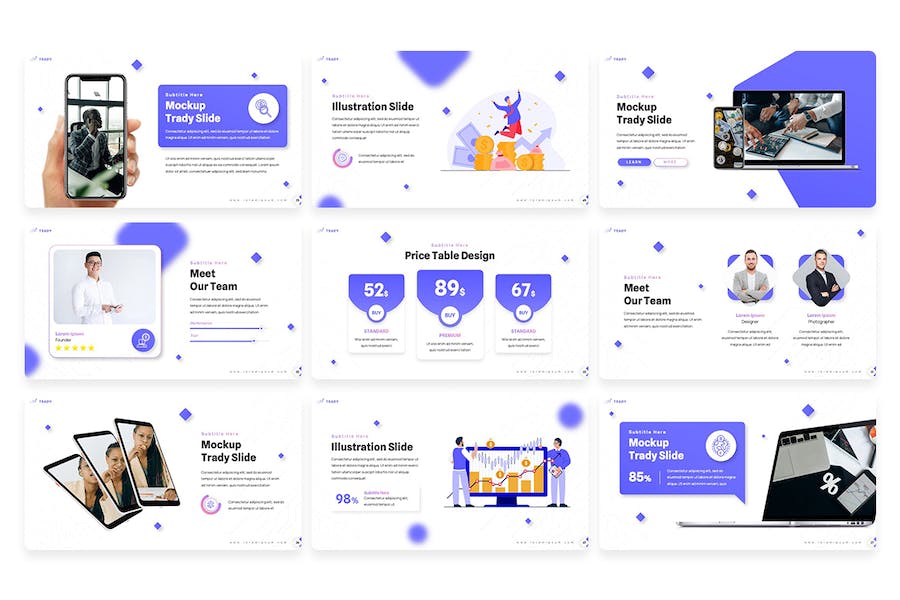 贸易商务交易项目方案Keynote模板 - 顶尖PPT