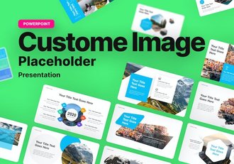 创意精美图片摄影展示风景展示介绍通用PPT模板 - 顶尖PPT