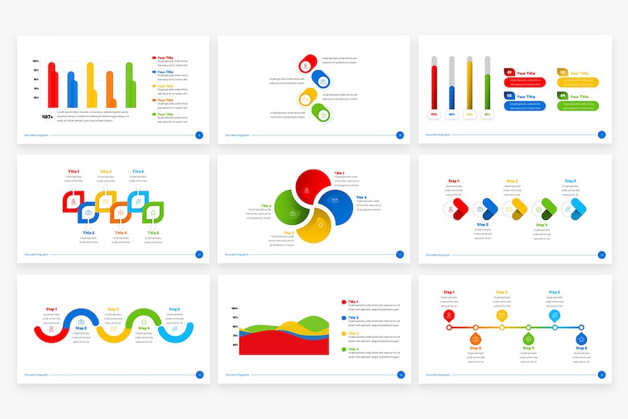 数据可视化分析汇报展示Keynote模板 - 顶尖PPT