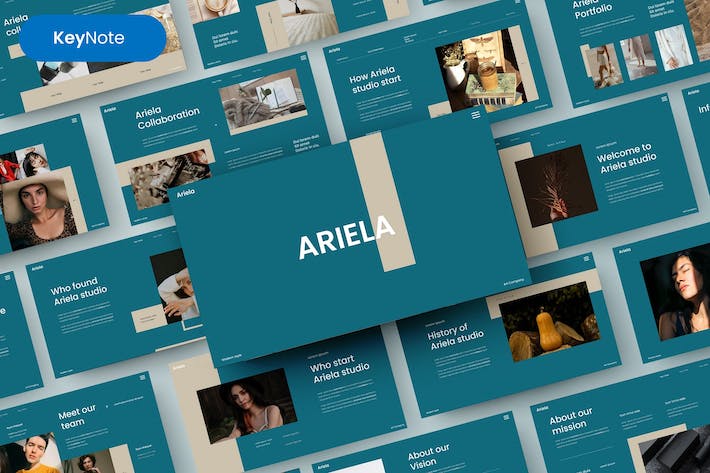 大气商业营销策划摄影图片展示多用途keynote模板 - 顶尖PPT