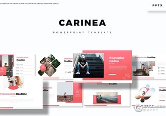 30页5种配色个人简历工作历程介绍展示ppt模板 - 顶尖PPT