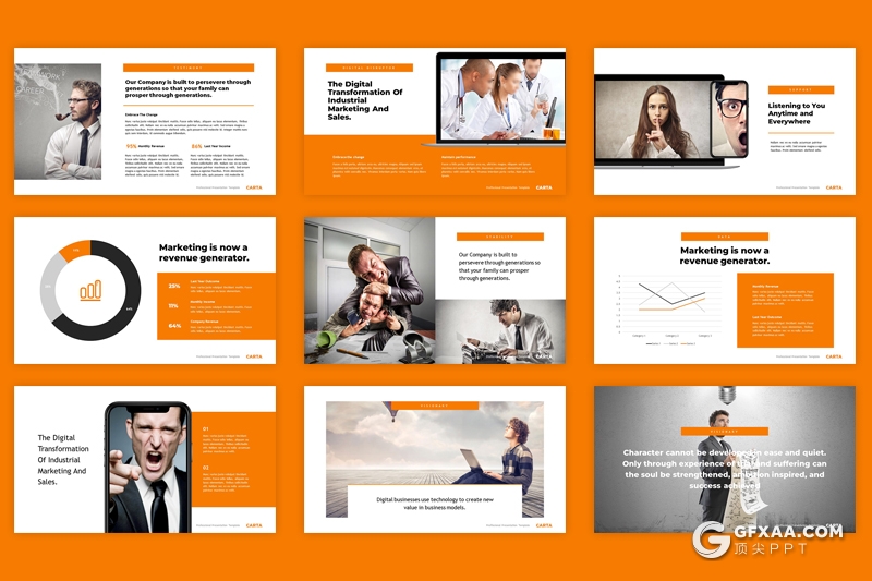 31页公司业务汇报讨论商务通用keynote模板 - 顶尖PPT