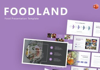 餐饮美食PPT模板 - 顶尖PPT