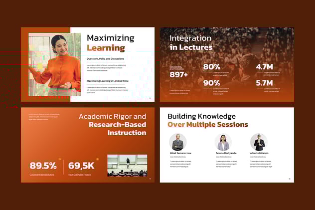 专业讲座研究成果学术风格展示PPT模板 - 顶尖PPT