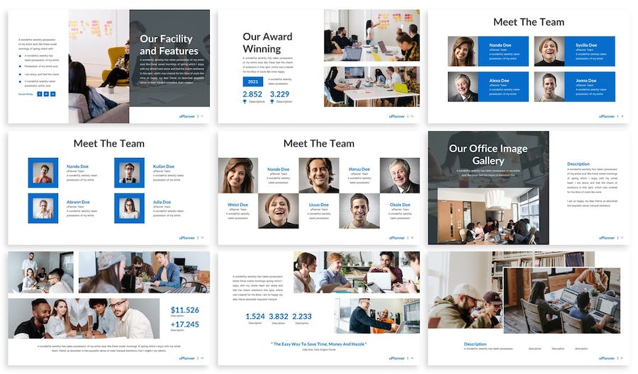 欧美商务风格业务推广项目合作PPT模板 - 顶尖PPT