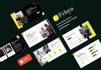 财务顾问投资理财PPT模板 - 顶尖PPT