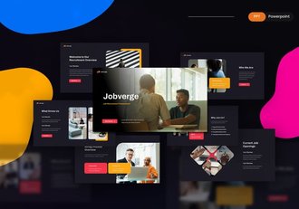 职位招聘人才招募宣传PPT模板 - 顶尖PPT