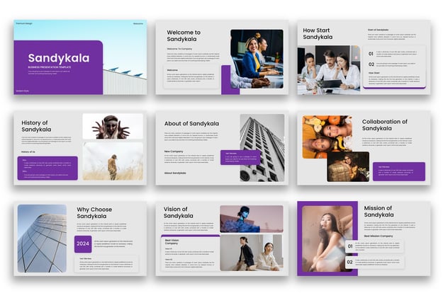 业务合作展示主题keynote模板 - 顶尖PPT