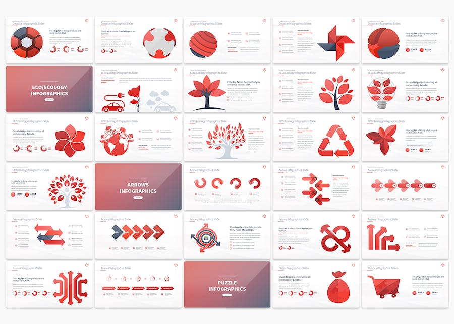 红色商业计划企业合作多用途keynote模板 - 顶尖PPT