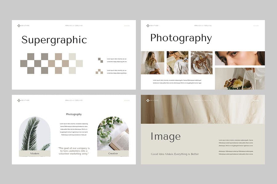 品牌形象宣传指南展示PPT模板 - 顶尖PPT