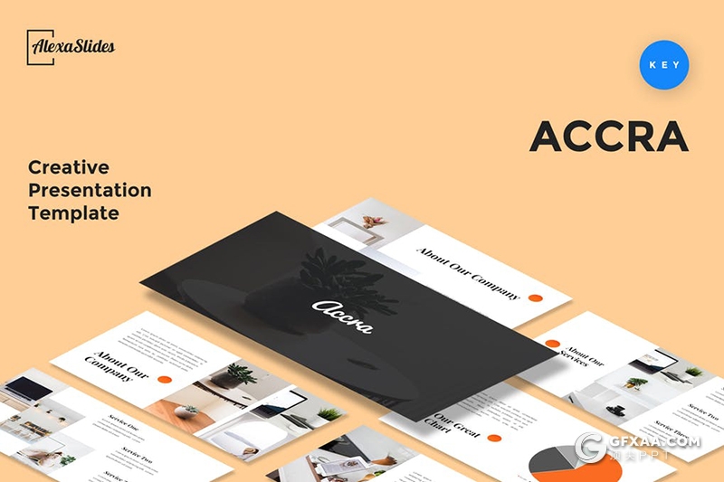 30页国外文艺极简风格keynote模板 - 顶尖PPT