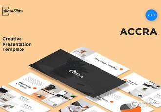 30页国外文艺极简风格keynote模板 - 顶尖PPT