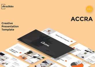 30页国外文艺极简风格Google slides模板 - 顶尖PPT