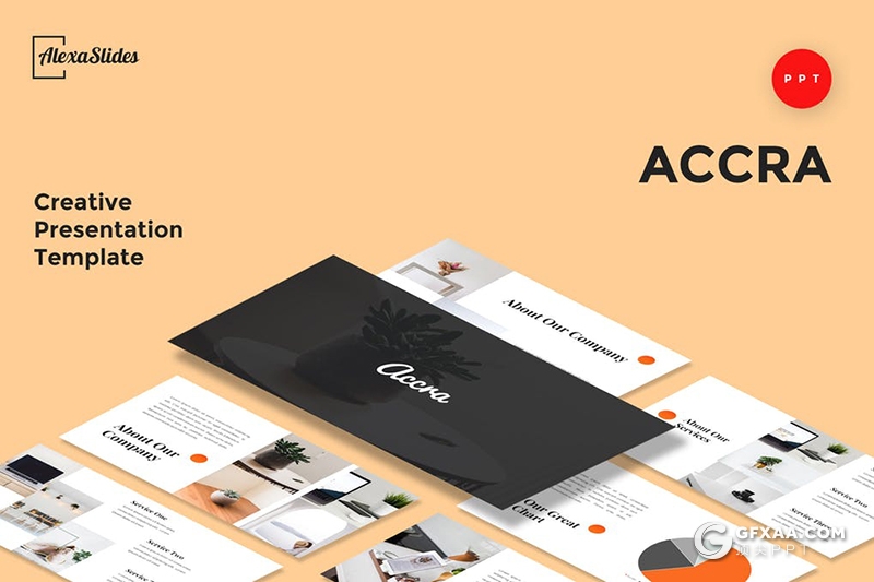 30页国外文艺极简风格ppt模板 - 顶尖PPT