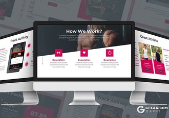 30页3种配色2种尺寸户外体育运动介绍ppt模板 - 顶尖PPT