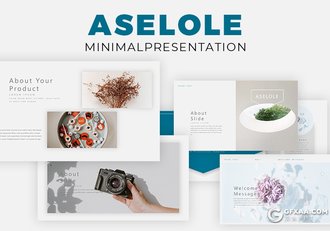 40页欧美极简文艺风格多用途PPT模板 - 顶尖PPT