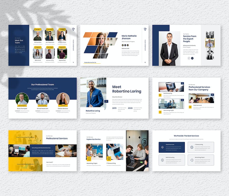 创意商务项目策划展示PPT模板 - 顶尖PPT