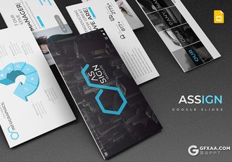 30页5种主题配色欧美风格年终工作总计汇报google slides模板 - 顶尖PPT