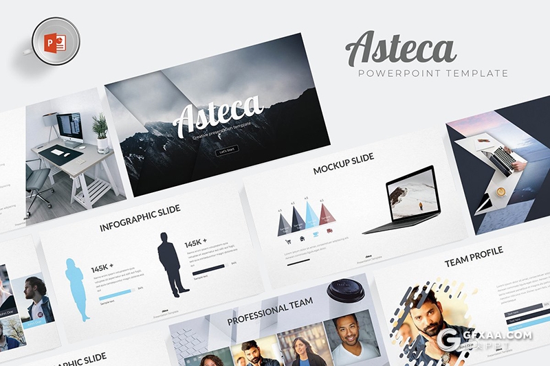 30页欧美风格商务年终工作汇报企业介绍ppt模板 - 顶尖PPT