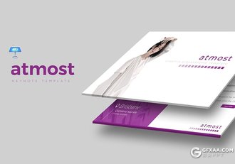 30页欧美风格年终工作汇报总结keynote模板 5种主题配色 - 顶尖PPT