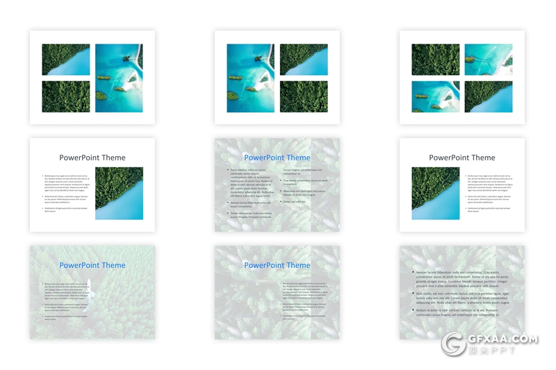 32页旅游景点介绍展示ppt模板 4:3尺寸规格 - 顶尖PPT