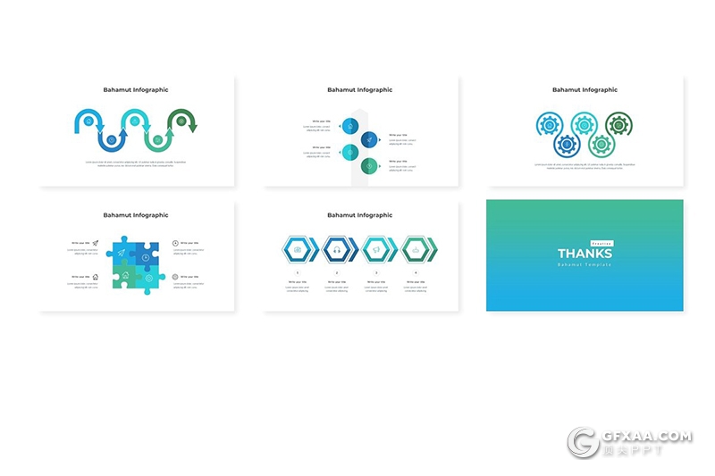 30页欧美商务风格团队人员介绍工作汇报keynote模板 5种配色 - 顶尖PPT