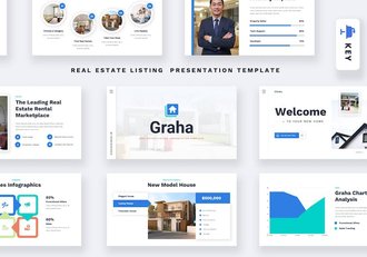房地产公司上市计划keynote模板 - 顶尖PPT