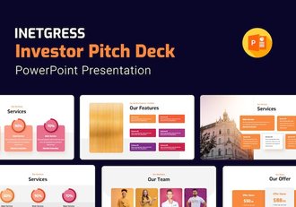 投资者集成推介展示PPT模板 - 顶尖PPT