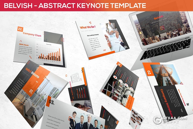 32页企业项目合作报价通用keynote模板 3种配色2种尺寸 - 顶尖PPT