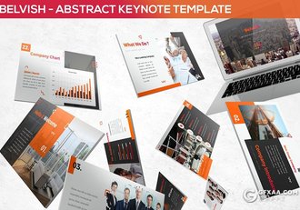 32页企业项目合作报价通用keynote模板 3种配色2种尺寸 - 顶尖PPT