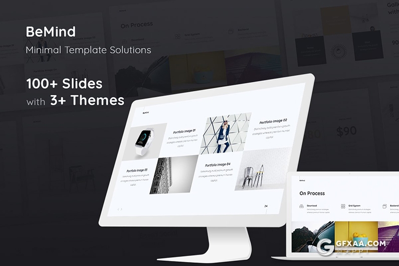 104页欧美简约范商务工作总结汇报通用keynote模板 3种配色 - 顶尖PPT