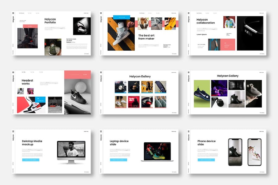 商业品牌推广营销策略Keynote模板 - 顶尖PPT