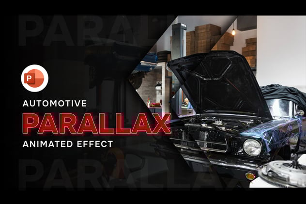 视觉差立体动画PPT模板 - 顶尖PPT