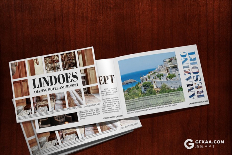 28页伦敦城市景点介绍杂志排版风格PPT模板 - 顶尖PPT