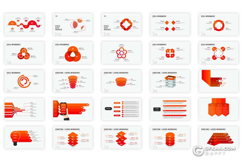 262页国外商务工作总结多用途keynote模板 商务图形设计keynote素材 - 顶尖PPT