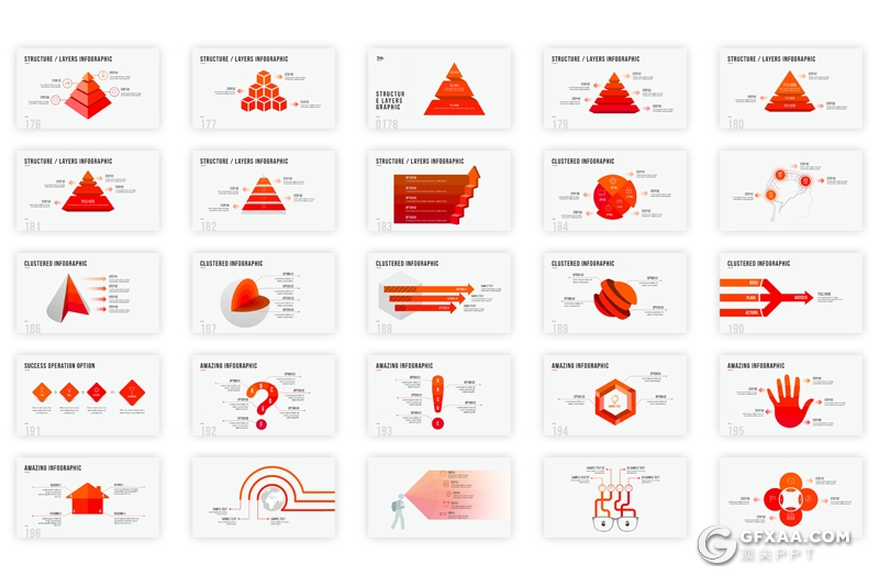 262页国外商务工作总结多用途keynote模板 商务图形设计keynote素材 - 顶尖PPT