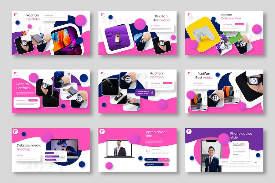 商业企业项目讲述推介Keynote模板 - 顶尖PPT