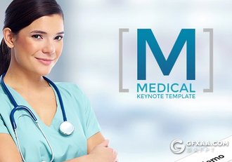 医学医疗研究诊断keynote模板 包含15种主题配色 - 顶尖PPT