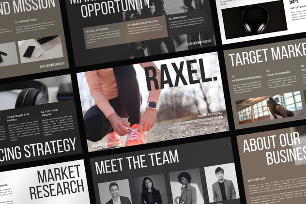 智能配件品牌提案营销推介PPT模板 - 顶尖PPT