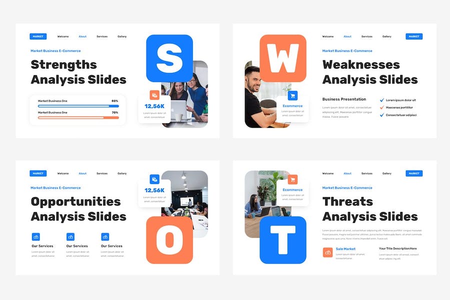 电商平台商业运营方案PPT模板 - 顶尖PPT