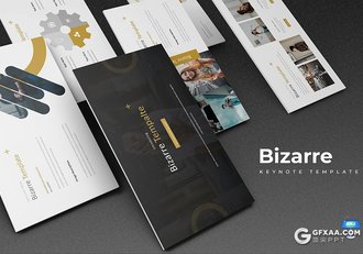 30页扁平化商务风格工作总结汇报keynote模板 5种主题配色 - 顶尖PPT