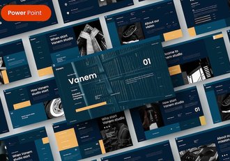 欧美商务年终工作汇报项目报告通用PPT模板 - 顶尖PPT